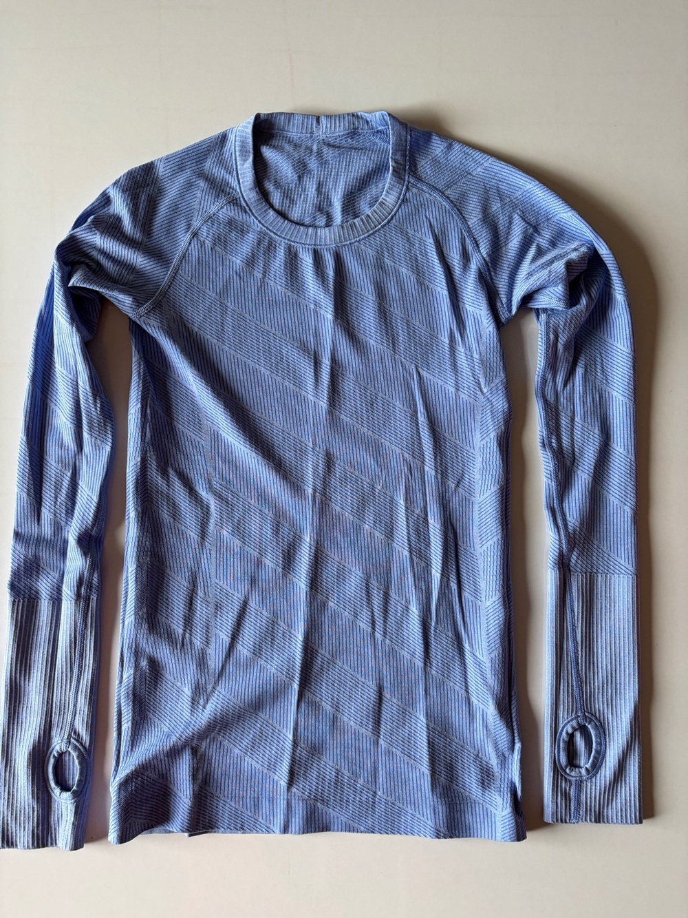 Lululemon blue swiftly tech long sleeve athletic workout tee shirt women’s small